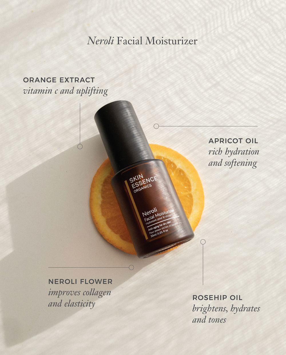 Neroli - Facial Moisturizer – Skin Essence Organics