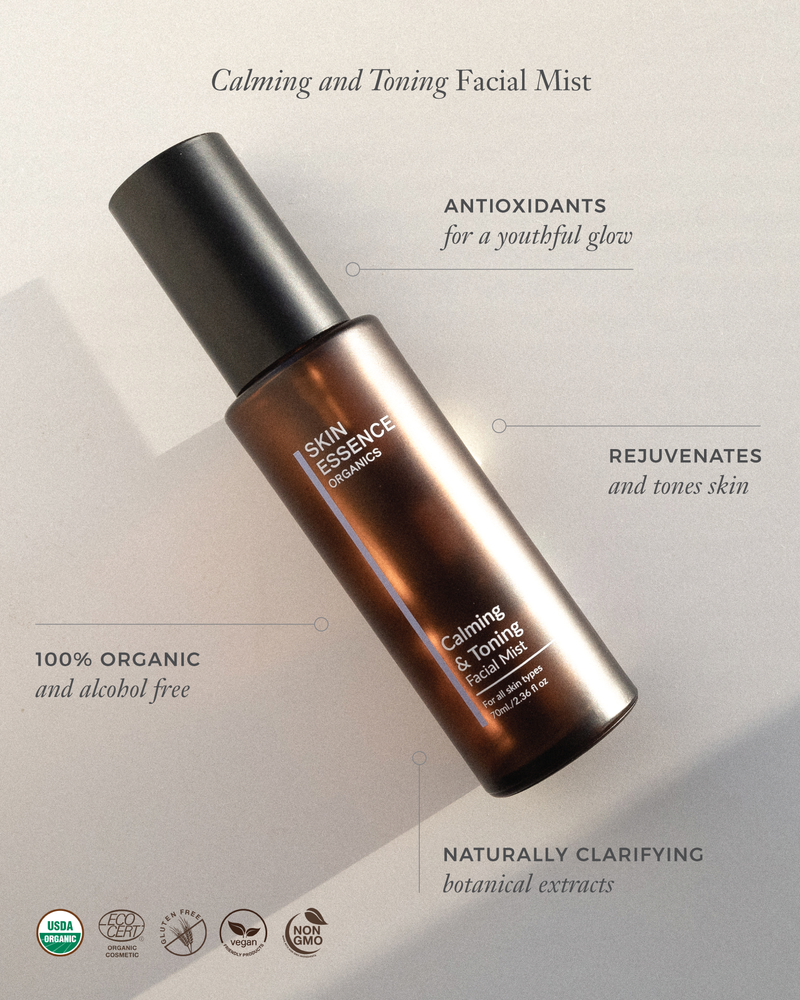 Calming & Toning Facial Mist – Skin Essence Organics