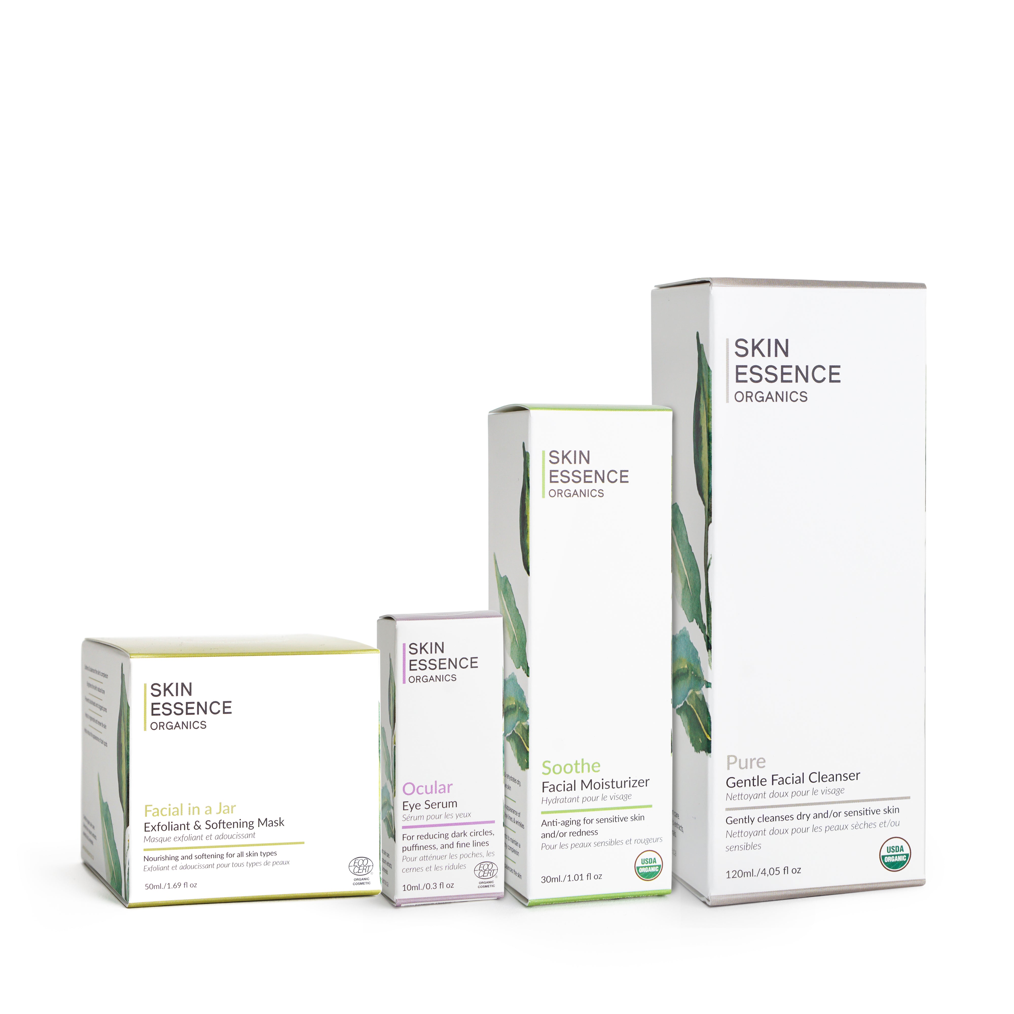 Facial Care Set - Sensitive Skin – Skin Essence Organics