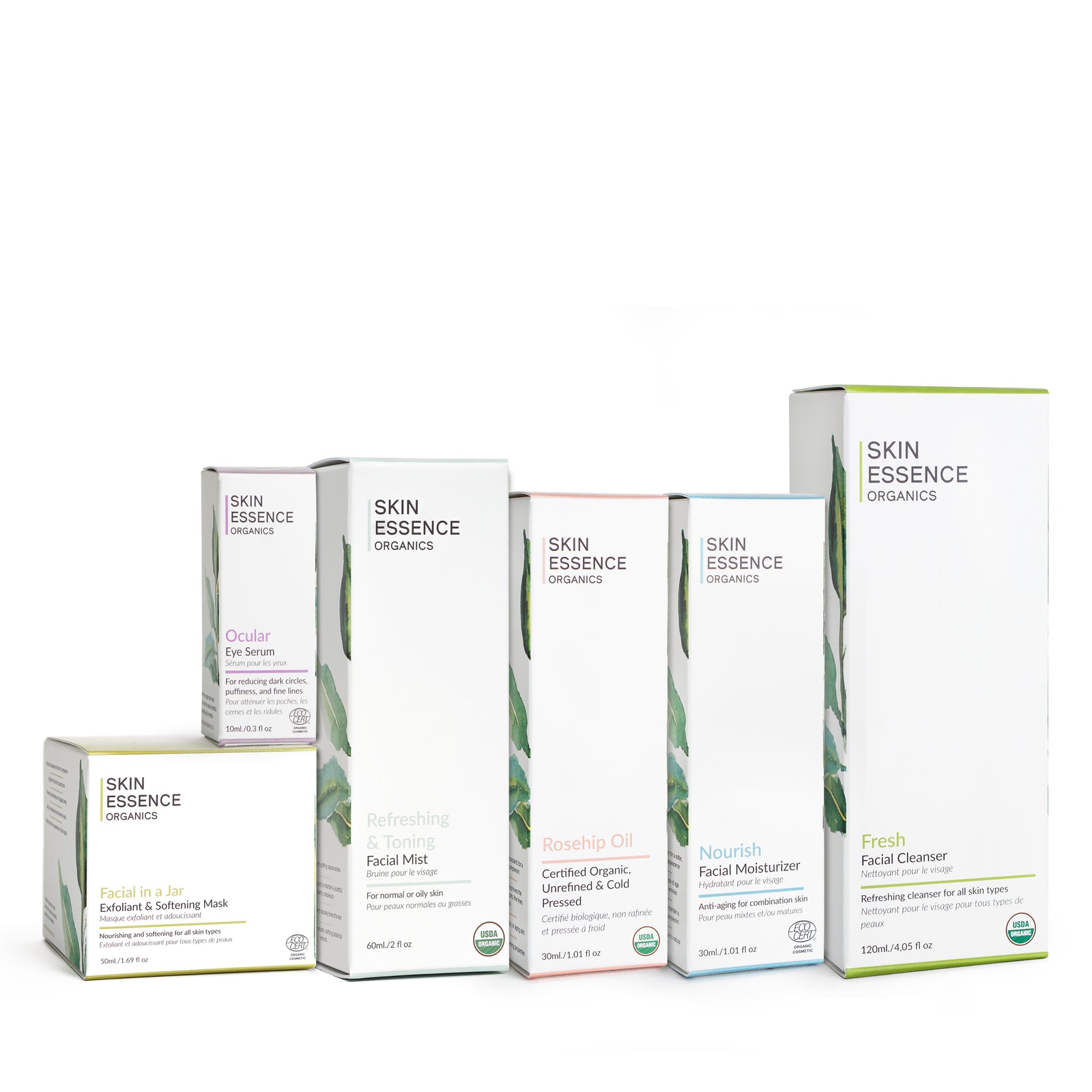 Perfect Combination Skin Set (6pc) – Skin Essence Organics