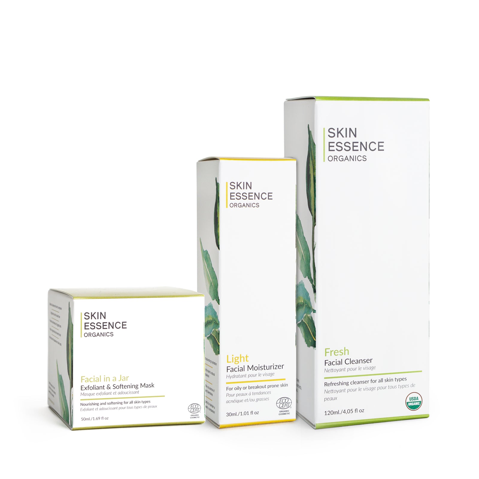 Starter Set For Oily & Acne-Prone Skin (3pc) – Skin Essence Organics